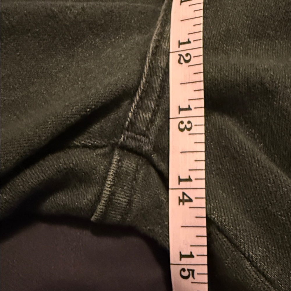 🖤NWOT LEVI STRAUSS SIGNATURE BLACK HERITAGE HIGH-RISE FLARE SIZE 16🖤 - Picture 8 of 13